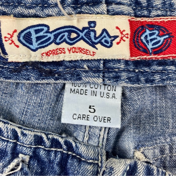 Vintage Y2K Baxis drawstring waist jeans size 5 - Picture 2 of 3